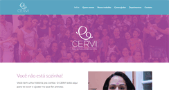 Desktop Screenshot of cervi.org.br